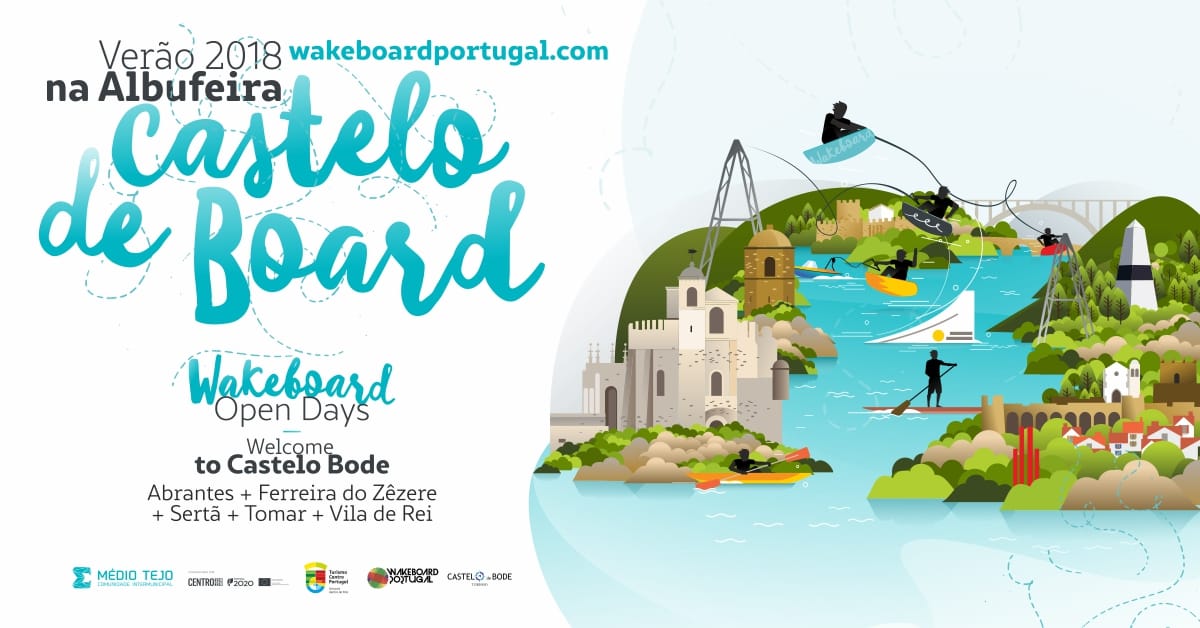 Verão 2018 na Albufeira do Castelo de Board