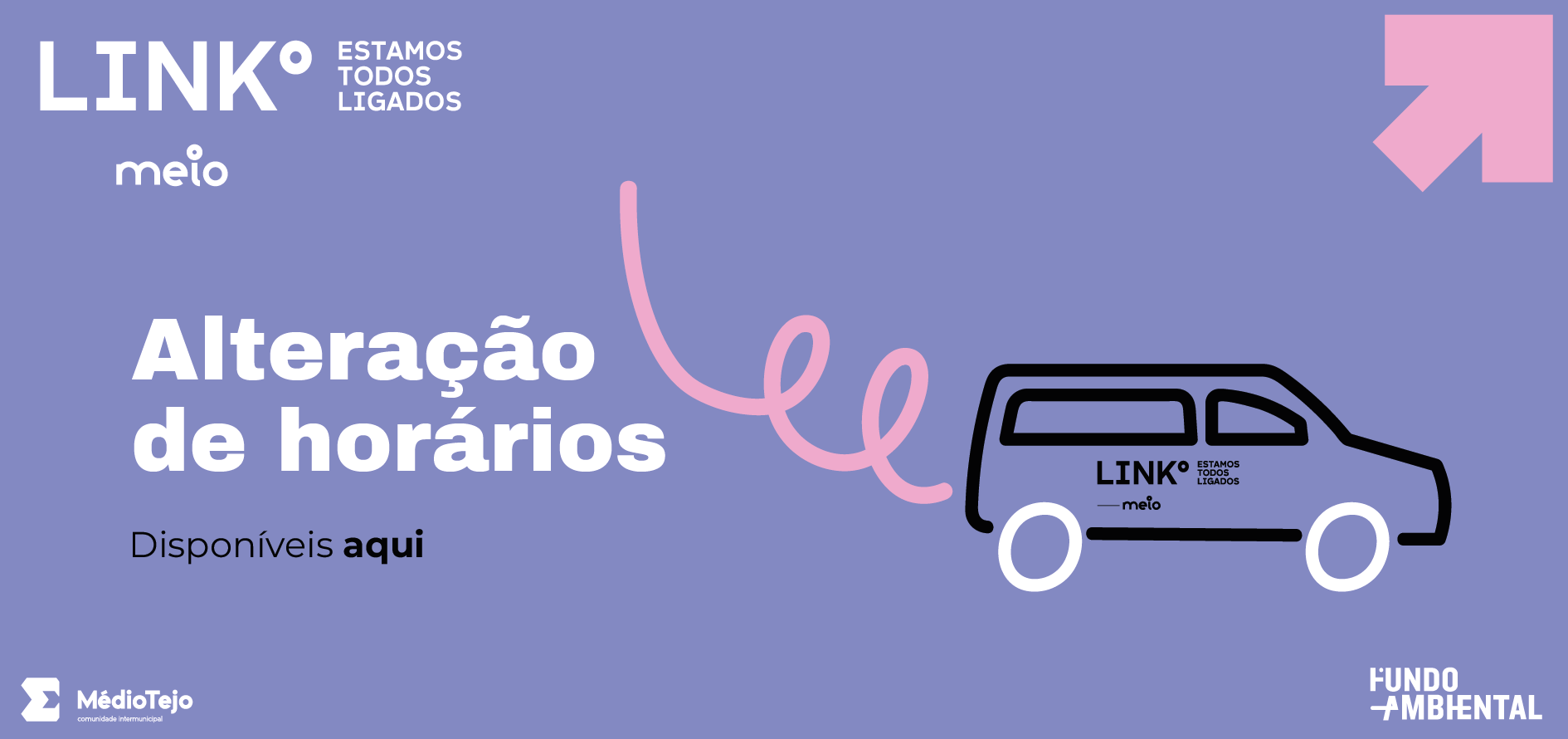 Novos horários LINK (a partir de 01.04.2026)