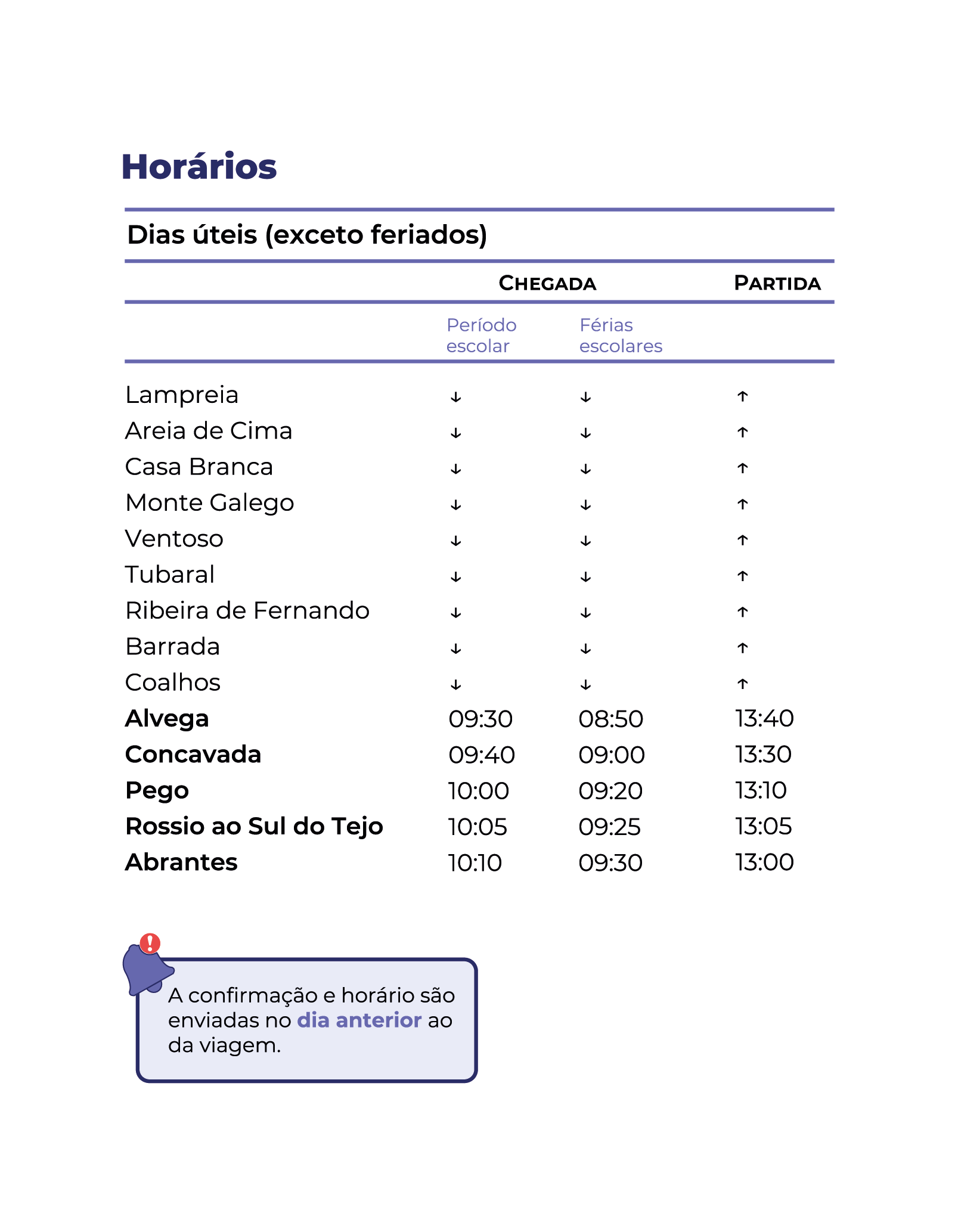 Horário
