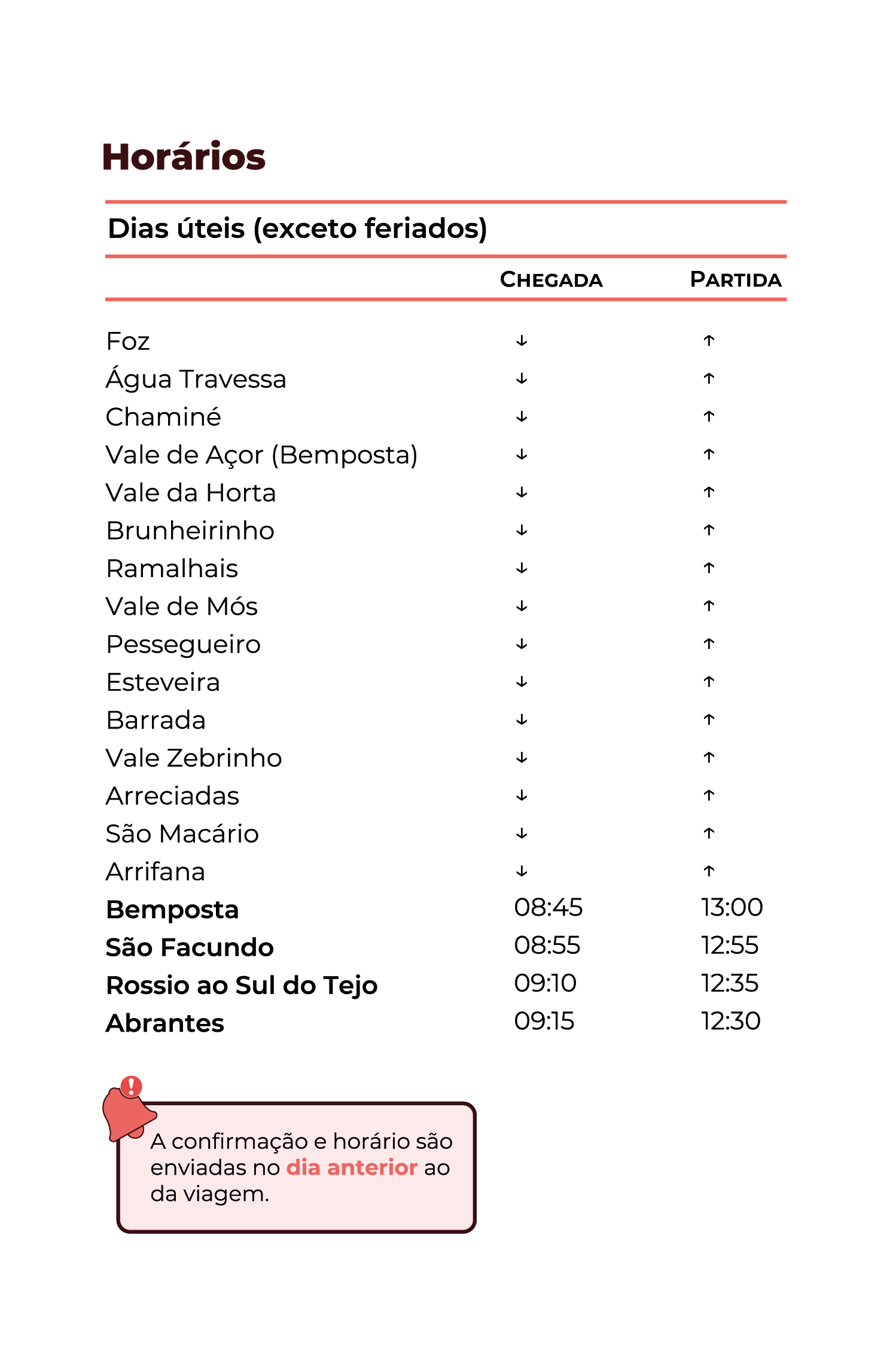 Horário