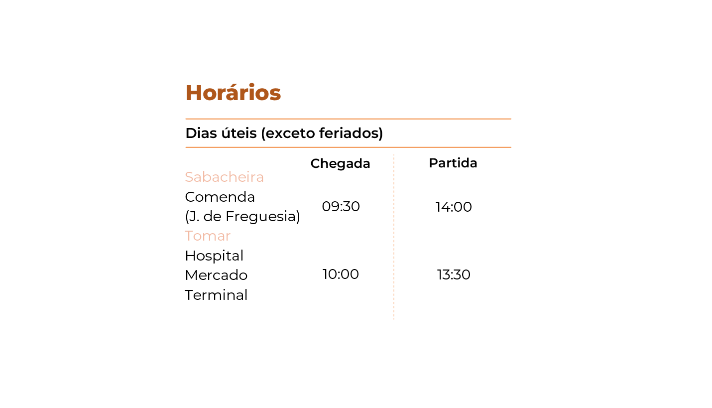 Horário