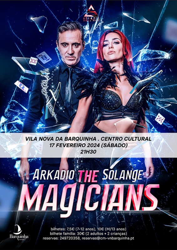 The Magicians - Arkadio & Solange Espetáculo de magia
