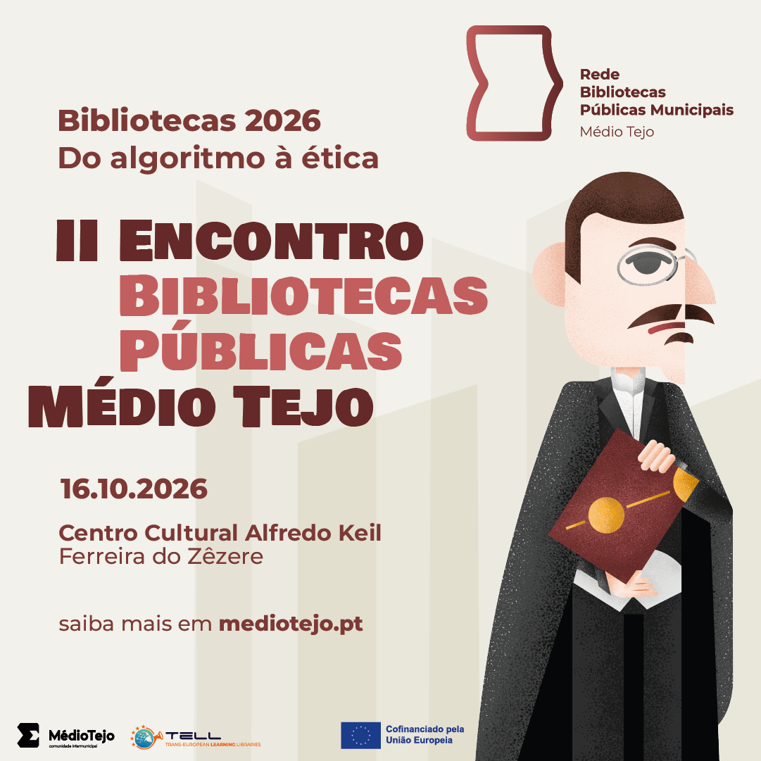 II Encontro da Rede de Bibliotecas Públicas do Médio Tejo com foco na transformação digital e a inteligência artificial